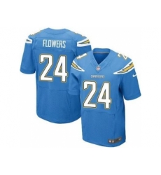 Nike San Diego Chargers 24 Brandon Flowers Light Blue Elite NFL Jersey Nike San Diego Chargers 24 Brandon Flowers Light Blue Elite NFL Jersey
