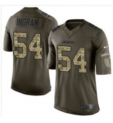 Nike San Diego Chargers #54 Melvin Ingram Green Men 27s Stitched NFL Limited Salute to Service Jersey Nike San Diego Chargers #54 Melvin Ingram Green Men 27s Stitched NFL Limited Salute to Service Jersey