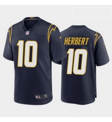men justin herbert los angeles chargers navy alternate game jersey 2020 men justin herbert los angeles chargers navy alternate game jersey 2020