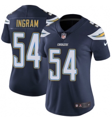 Nike Chargers #54 Melvin Ingram Navy Blue Team Color Womens Stitched NFL Vapor Untouchable Limited Jersey Nike Chargers #54 Melvin Ingram Navy Blue Team Color Womens Stitched NFL Vapor Untouchable Limited Jersey