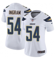 Nike Chargers #54 Melvin Ingram White Womens Stitched NFL Vapor Untouchable Limited Jersey Nike Chargers #54 Melvin Ingram White Womens Stitched NFL Vapor Untouchable Limited Jersey