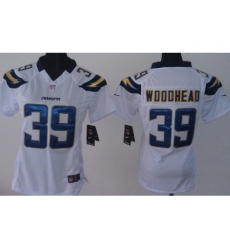 Women Nike San Diego Chargers #39 Danny Woodhead White NFL Jerseys Women Nike San Diego Chargers #39 Danny Woodhead White NFL Jerseys
