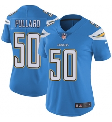 Womens Chargers #50 Hayes Pullard Electric Blue Vapor Untouchable Jersey Womens Chargers #50 Hayes Pullard Electric Blue Vapor Untouchable Jersey