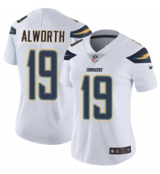 Womens Nike Los Angeles Chargers 19 Lance Alworth Elite White NFL Jersey Womens Nike Los Angeles Chargers 19 Lance Alworth Elite White NFL Jersey