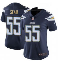 Womens Nike Los Angeles Chargers 55 Junior Seau Elite Navy Blue Team Color NFL Jersey Womens Nike Los Angeles Chargers 55 Junior Seau Elite Navy Blue Team Color NFL Jersey