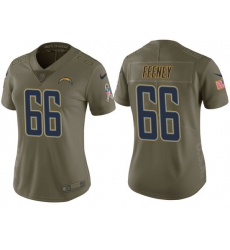 womens chargers dan feeney olive 2017 salute to service jersey womens chargers dan feeney olive 2017 salute to service jersey