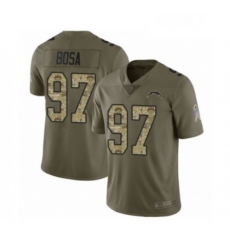 Youth Los Angeles Chargers 97 Joey Bosa Limited Olive Camo 2017 Salute to Service Football Jersey Youth Los Angeles Chargers 97 Joey Bosa Limited Olive Camo 2017 Salute to Service Football Jersey