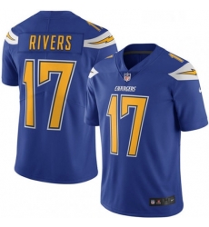 Youth Nike Los Angeles Chargers 17 Philip Rivers Limited Electric Blue Rush Vapor Untouchable NFL Jersey Youth Nike Los Angeles Chargers 17 Philip Rivers Limited Electric Blue Rush Vapor Untouchable NFL Jersey