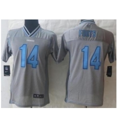 Youth Nike San Diego Chargers 14 Dan Fouts Grey Vapor Elite Jerseys Youth Nike San Diego Chargers 14 Dan Fouts Grey Vapor Elite Jerseys