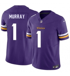Men Minnesota Vikings 1 Kyler Murray Purple 2026 F U S E Vapor Untouchable Limited Stitched Jersey Men Minnesota Vikings 1 Kyler Murray Purple 2026 F U S E Vapor Untouchable Limited Stitched Jersey