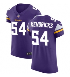 Men Nike Vikings #54 Eric Kendricks Purple Team Color Stitched NFL Vapor Untouchable Elite Jersey Men Nike Vikings #54 Eric Kendricks Purple Team Color Stitched NFL Vapor Untouchable Elite Jersey