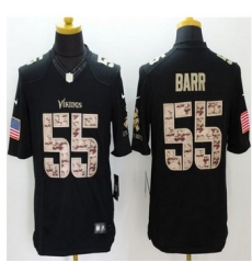 New Minnesota Vikings #55 Anthony Barr Black Men's Stitched NFL Limited Salute to Service Jersey New Minnesota Vikings #55 Anthony Barr Black Men's Stitched NFL Limited Salute to Service Jersey