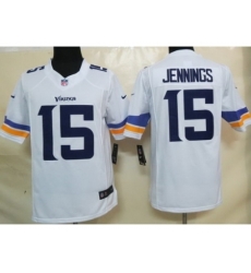 Nike Minnesota Vikings 15 Greg Jennings White Limited NFL Jersey Nike Minnesota Vikings 15 Greg Jennings White Limited NFL Jersey