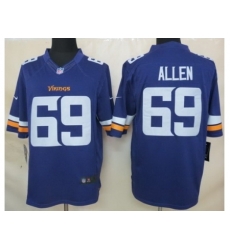 Nike Minnesota Vikings 69 Jared Allen Purple Limited NFL Jersey Nike Minnesota Vikings 69 Jared Allen Purple Limited NFL Jersey