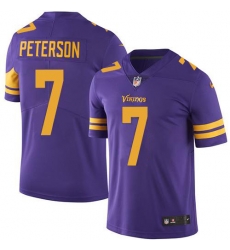 Nike Minnesota Vikings 7 Patrick Peterson Purple Men Stitched NFL Limited Rush Jersey Nike Minnesota Vikings 7 Patrick Peterson Purple Men Stitched NFL Limited Rush Jersey