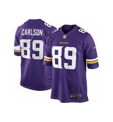 Nike Minnesota Vikings 89 John Carlson Purple Game NFL Jersey Nike Minnesota Vikings 89 John Carlson Purple Game NFL Jersey