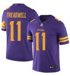 Nike Vikings #11 Laquon Treadwell Purple Mens Stitched NFL Limited Rush Jersey Nike Vikings #11 Laquon Treadwell Purple Mens Stitched NFL Limited Rush Jersey