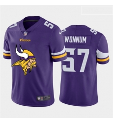 Nike Vikings 57 D J Wonnum Purple Team Big Logo Vapor Untouchable Limited Jersey Nike Vikings 57 D J Wonnum Purple Team Big Logo Vapor Untouchable Limited Jersey