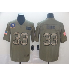Vikings 33 Dalvin Cook 2019 Olive Camo Salute To Service Limited Jersey Vikings 33 Dalvin Cook 2019 Olive Camo Salute To Service Limited Jersey