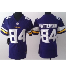 Women Nike Minnesota Vikings 84 Cordarrelle Patterson Purple Jerseys 2013 New Style Women Nike Minnesota Vikings 84 Cordarrelle Patterson Purple Jerseys 2013 New Style