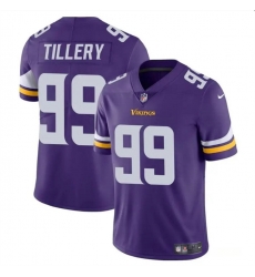 Youth Minnesota Vikings 99 Jerry Tillery Purple Vapor Untouchable Limited Stitched Jersey Youth Minnesota Vikings 99 Jerry Tillery Purple Vapor Untouchable Limited Stitched Jersey