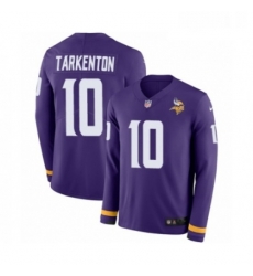 Youth Nike Minnesota Vikings 10 Fran Tarkenton Limited Purple Therma Long Sleeve NFL Jersey Youth Nike Minnesota Vikings 10 Fran Tarkenton Limited Purple Therma Long Sleeve NFL Jersey