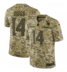 Youth Nike Minnesota Vikings 14 Stefon Diggs Limited Camo 2018 Salute to Service NFL Jersey Youth Nike Minnesota Vikings 14 Stefon Diggs Limited Camo 2018 Salute to Service NFL Jersey