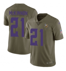 Youth Nike Vikings #21 Jerick McKinnon Olive Stitched NFL Limited 2017 Salute to Service Jersey Youth Nike Vikings #21 Jerick McKinnon Olive Stitched NFL Limited 2017 Salute to Service Jersey