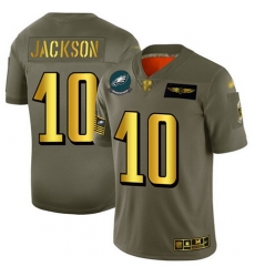 Eagles 10 DeSean Jackson Camo Gold Men Stitched Football Limited 2019 Salute To Service Jersey Eagles 10 DeSean Jackson Camo Gold Men Stitched Football Limited 2019 Salute To Service Jersey