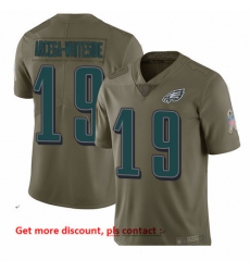 Eagles 19 JJ Arcega Whiteside Olive Men Stitched Football Limited 2017 Salute To Service Jersey Eagles 19 JJ Arcega Whiteside Olive Men Stitched Football Limited 2017 Salute To Service Jersey