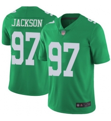 Eagles #97 Malik Jackson Green Men Stitched Football Limited Rush Jersey Eagles #97 Malik Jackson Green Men Stitched Football Limited Rush Jersey