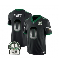 Men Philadelphia Eagles 0 D 27Andre Swift Black 2023 F U S E Throwback Vapor Untouchable Limited Stitched Football Jersey Men Philadelphia Eagles 0 D 27Andre Swift Black 2023 F U S E Throwback Vapor Untouchable Limited Stitched Football Jersey