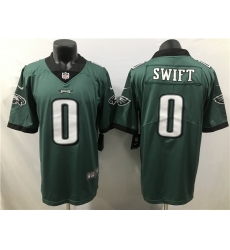Men Philadelphia Eagles 0 D'Andre Swift Green 2023 Draft Vapor Limited Stitched Football Jersey Men Philadelphia Eagles 0 D'Andre Swift Green 2023 Draft Vapor Limited Stitched Football Jersey
