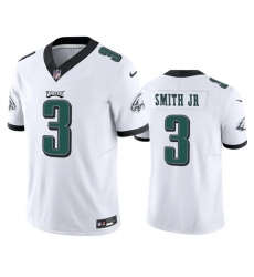 Men Philadelphia Eagles 3 Nolan Smith JR White 2023 F U S E Vapor Untouchable Limited Stitched Football Jersey Men Philadelphia Eagles 3 Nolan Smith JR White 2023 F U S E Vapor Untouchable Limited Stitched Football Jersey