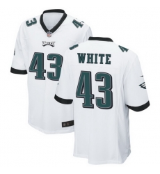 Men Philadelphia Eagles 43 Kyzir White White Vapor Untouchable Limited Stitched Jersey Men Philadelphia Eagles 43 Kyzir White White Vapor Untouchable Limited Stitched Jersey