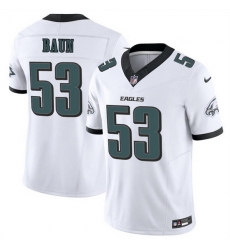 Men Philadelphia Eagles 53 Zack Baun White 2025 F U S E  Vapor Untouchable Limited Stitched Football Jersey