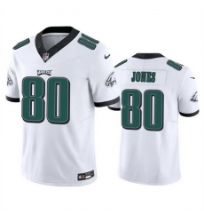Men Philadelphia Eagles 80 Julio Jones White 2023 F U S E Vapor Untouchable Limited Stitched Football Jersey Men Philadelphia Eagles 80 Julio Jones White 2023 F U S E Vapor Untouchable Limited Stitched Football Jersey