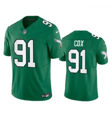 Men Philadelphia Eagles 91 Fletcher Cox Green 2023 F U S E Vapor Untouchable Stitched Football Jersey Men Philadelphia Eagles 91 Fletcher Cox Green 2023 F U S E Vapor Untouchable Stitched Football Jersey