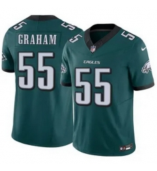 Men Philadelphia Eagles Brandon Graham #55 Green F U S E Stitched NFL Jersey Men Philadelphia Eagles Brandon Graham #55 Green F U S E Stitched NFL Jersey
