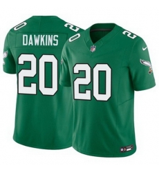 Men Philadelphia Eagles Brian Dawkins #20 Green Vapor Limited Stitched NFL Jersey Men Philadelphia Eagles Brian Dawkins #20 Green Vapor Limited Stitched NFL Jersey
