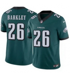 Men Philadelphia Eagles Saquon Barkley #26 Green F U S E Limited Stitched Football Jersey Men Philadelphia Eagles Saquon Barkley #26 Green F U S E Limited Stitched Football Jersey