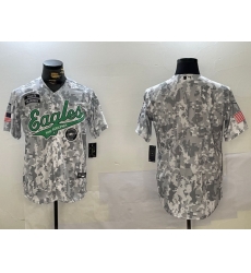 Men Philadelphia Eagles big logo 2024 F U S E Arctic Camo Salute To Service Limited Stitched Jersey 16 Men Philadelphia Eagles big logo 2024 F U S E Arctic Camo Salute To Service Limited Stitched Jersey 16