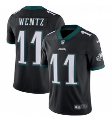 Mens Nike Philadelphia Eagles 11 Carson Wentz Black Alternate Vapor Untouchable Limited Player NFL Jersey Mens Nike Philadelphia Eagles 11 Carson Wentz Black Alternate Vapor Untouchable Limited Player NFL Jersey