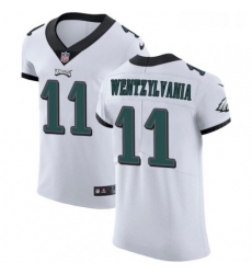 Mens Nike Philadelphia Eagles 11 Carson Wentz Elite White Wentzylvania NFL Jersey Mens Nike Philadelphia Eagles 11 Carson Wentz Elite White Wentzylvania NFL Jersey