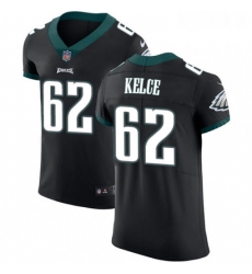 Mens Nike Philadelphia Eagles 62 Jason Kelce Black Alternate Vapor Untouchable Elite Player NFL Jersey Mens Nike Philadelphia Eagles 62 Jason Kelce Black Alternate Vapor Untouchable Elite Player NFL Jersey