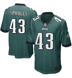 Mens Philadelphia Eagles Darren Sproles Nike Green Alternate Game Jersey Mens Philadelphia Eagles Darren Sproles Nike Green Alternate Game Jersey