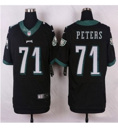 NEW Philadelphia Eagles #71 Jason Peters Black Alternate Mens Stitched NFL New Elite Jersey NEW Philadelphia Eagles #71 Jason Peters Black Alternate Mens Stitched NFL New Elite Jersey