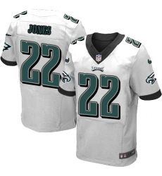 Nike Eagles #22 Sidney Jones White Mens Stitched NFL New Elite Jersey Nike Eagles #22 Sidney Jones White Mens Stitched NFL New Elite Jersey