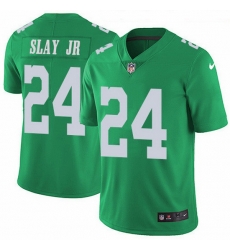Nike Eagles 24 Darius Slay Jr Green Men Stitched NFL Limited Rush Jersey Nike Eagles 24 Darius Slay Jr Green Men Stitched NFL Limited Rush Jersey