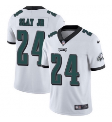 Nike Eagles 24 Darius Slay Jr White Men Stitched NFL Vapor Untouchable Limited Jersey Nike Eagles 24 Darius Slay Jr White Men Stitched NFL Vapor Untouchable Limited Jersey
